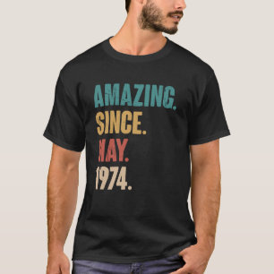 Geburtstag 49. Dekoration Phantastisch seit Mai 19 T-Shirt