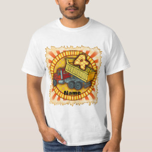 Geburtstag 4 Kipper T-Shirt