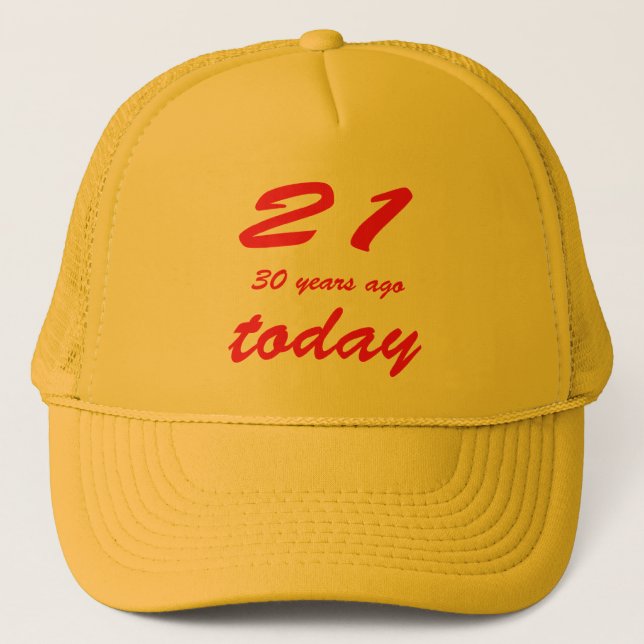 Geburtstag 51 truckerkappe (Vorderseite)