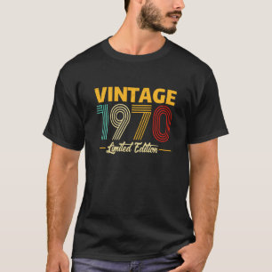 Geburtstag 52 Jahre Alt Vintage 1970 52. Geburtst T-Shirt