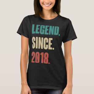 Geburtstag 5. Dekoration 5 Jahre alt Vintage 2018 T-Shirt