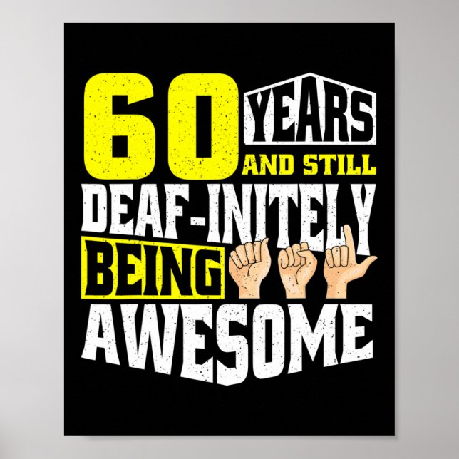 Geburtstag 60 Jahre Phantastisch Poster (Vorne)