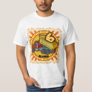 Geburtstag 6 Kipper T-Shirt
