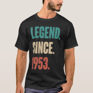Geburtstag 70. Dekoration 70 Jahre alt Vintag 19 T-Shirt