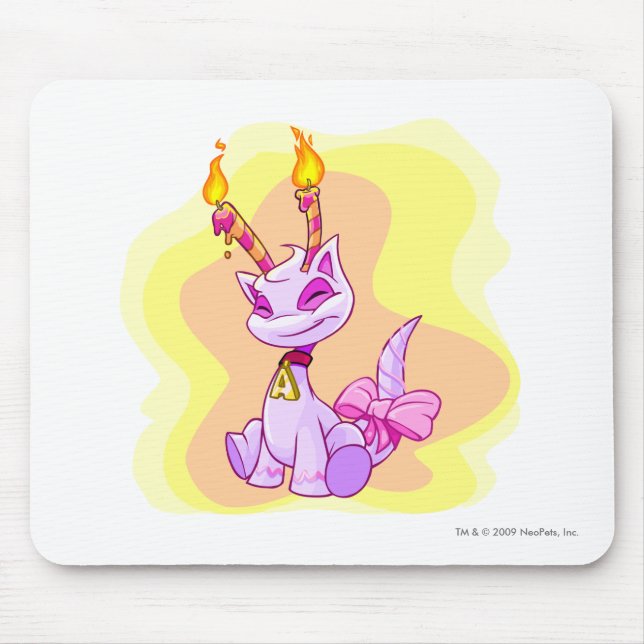 Geburtstag Aisha Mousepad (Vorne)