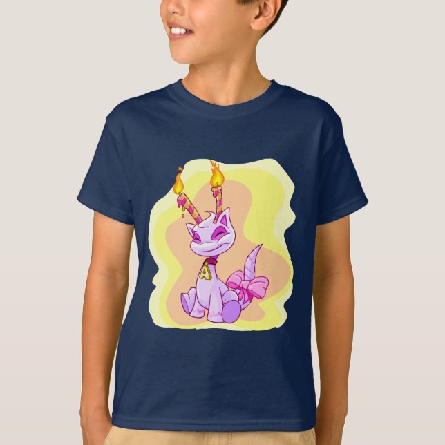 Geburtstag Aisha T-Shirt (Vorderseite)
