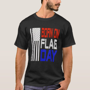 Geburtstag am 14. Juni Tag der Flagge T-Shirt