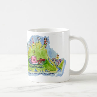 Geburtstag auf dem Weinberg! Kaffeetasse