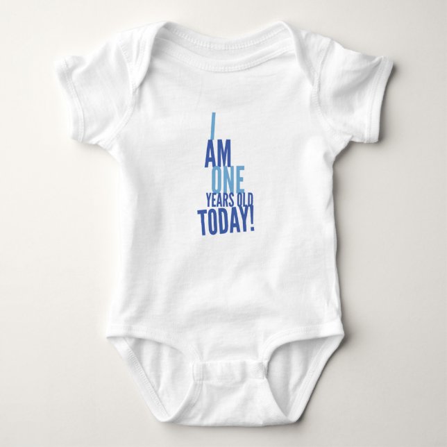 Geburtstag - Baby Jersey Bodysuit Baby Strampler (Vorderseite)