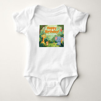Geburtstag Baby Strampler