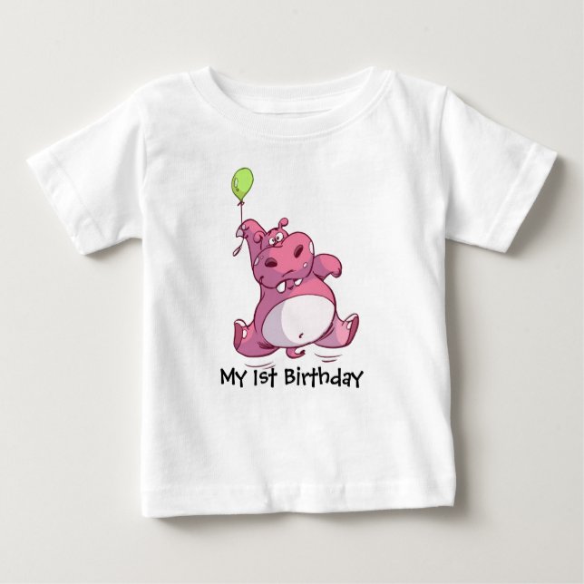 Geburtstag Baby T-shirt (Vorderseite)