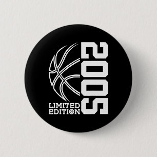 Geburtstag Basketball Limited Edition 2005 Button