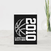 Geburtstag Basketball Limited Edition 2010