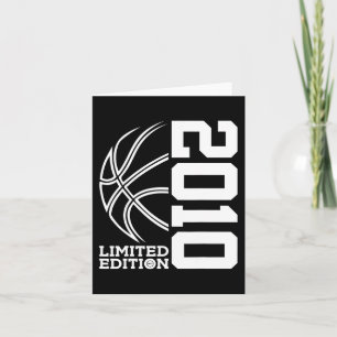 Geburtstag Basketball Limited Edition 2010 Karte