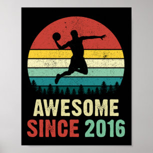 Geburtstag Basketball Phantastisch seit 2016 Poster