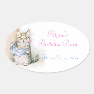 Geburtstag, Beatrix Potter Sticker