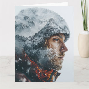 Geburtstag Bergabenteuer Karte