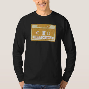 Geburtstag Best Of 1942 80. Feier Vintage T-Shirt