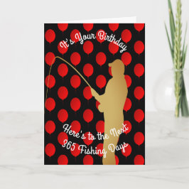 Geburtstag bis zu den nächsten 365 Fangtagen Karte