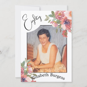 Geburtstag Blumengebirge Foto Elegant Geburtstag Einladung