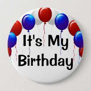 Geburtstag Button