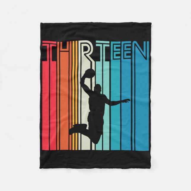 Geburtstag Bysketbyll Lover Geschenk 13 Jahre alt  Fleecedecke (Vorderseite)