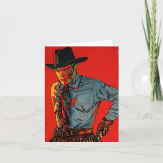 Geburtstag Cowboy! Karte