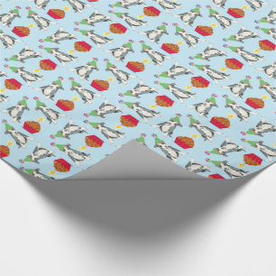 Geburtstag Cupcake Pit Bull Terrier Geschenkpapier