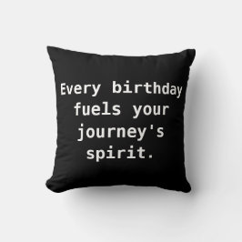 Geburtstag dekorativer Throw Kissen