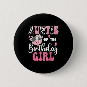 Geburtstag der Geburtstagskuh der Girl Farm Kuh Button