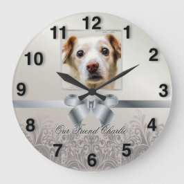 Geburtstag der Haustiere Große Wanduhr