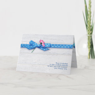 Geburtstag der Polka dot bunte Karte