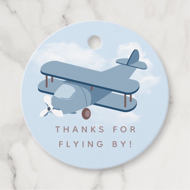 Geburtstag des Flugzeugführers Geschenkanhänger (Vorderseite)