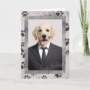 Geburtstag des Hundes Karte