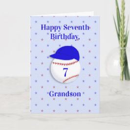 Geburtstag des jungen Baseball Softball Fans Karte
