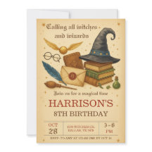 Geburtstag des magischen Zauberers und der Hexen