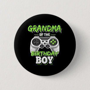 Geburtstag des Matching Video Game des Jungen Button