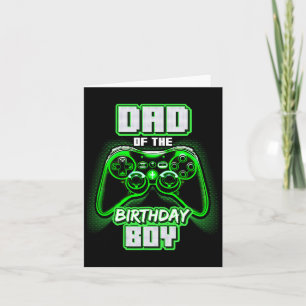 Geburtstag des Matching Video Game des Jungen Karte