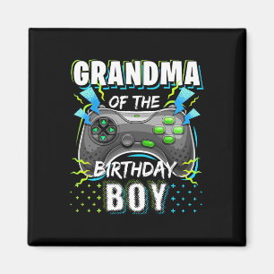 Geburtstag des Matching Video Game des Jungen Magnet