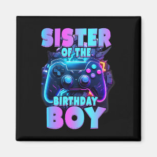 Geburtstag des Matching Video Game des Jungen Magnet