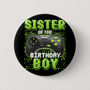 Geburtstag des Matching Video Game des Jungen Matc Button