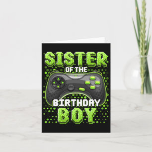 Geburtstag des Matching Video Game des Jungen Matc Karte