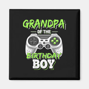 Geburtstag des Matching Video Game des Jungen Matc Magnet