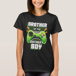 Geburtstag des Matching Video Game des Jungen Matc T-Shirt