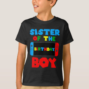 Geburtstag des Matching Video Game des Jungen Matc T-Shirt