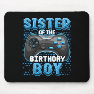 Geburtstag des Matching Video Game des Jungen Mousepad