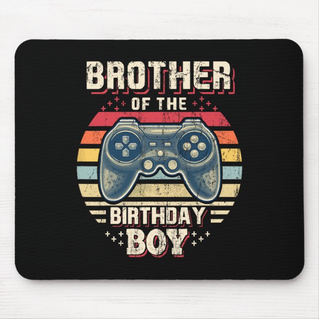 Geburtstag des Matching Video Game des Jungen Mousepad (Vorne)