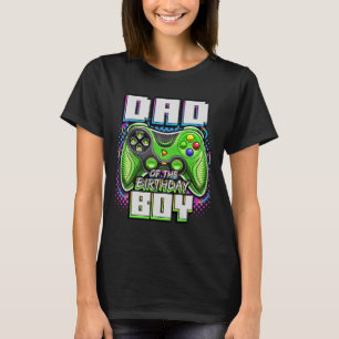 Geburtstag des Matching Video Game des Jungen T-Shirt