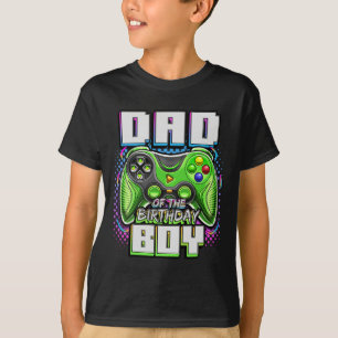 Geburtstag des Matching Video Game des Jungen T-Shirt