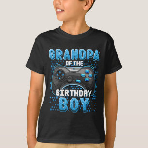 Geburtstag des Matching Video Game des Jungen T-Shirt